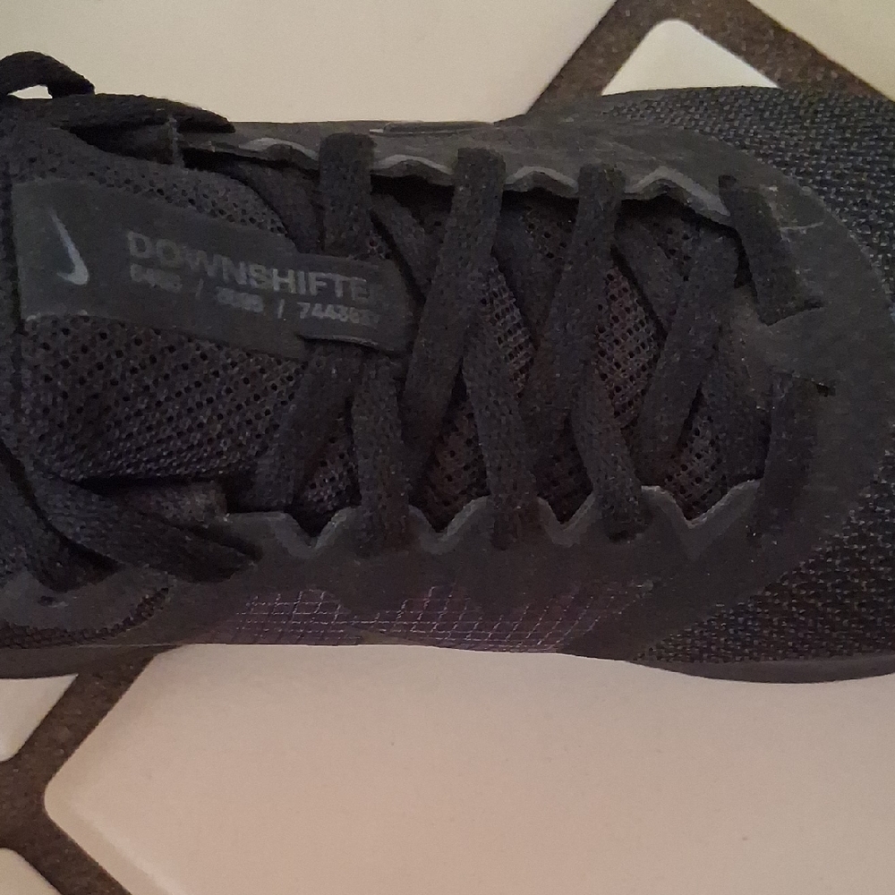 Nike Downshifter Black Athletic Shoes